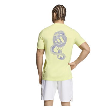 Camiseta Adidas PADEL Graphic Tee FW26 amarillo #Color_Amarillo