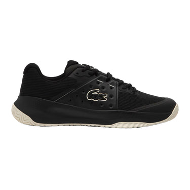 LACOSTE POWER SERVE Black/Off White FW25 (Tênis)