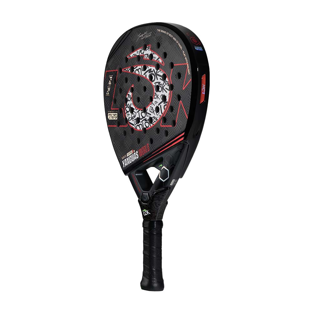 Pala De Pádel Lok Maxx Hyper 2024 Mike Yanguas - Carbono C18, Forma Diamante, Para Profesionales