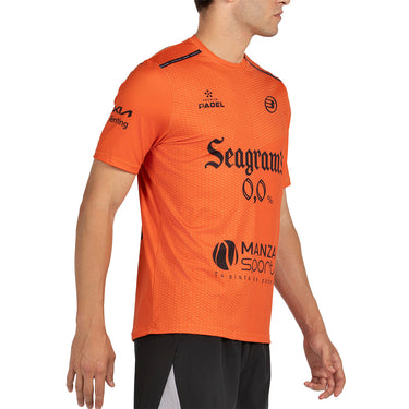 BULLPADEL MESIA Naranja FW25 PAQUITO NAVARRO (Camiseta Oficial)