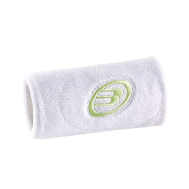 BULLPADEL BPMU252 I White/Green Wristbands