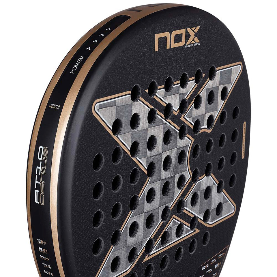 Nox AT10 Genius 18K 2026 Agustin Tapia Versatile Padel Racket – Padel ...