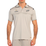 Polo hombre Bullpadel Bramo Premier Padel beige #Color_Beige