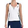 Camiseta mujer Bullpadel PORSON blanca #Color_Blanco