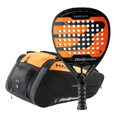 Bullpadel Hack 03 2024 Schläger + Offizielle Paquito Navarro Padeltasche