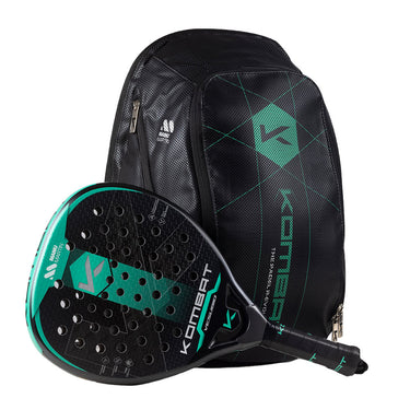 Raquete KOMBAT VESUBIO 2025 + Mochila VESUBIO Verde 2025