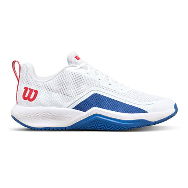 WILSON RUSH PRO LITE White/Blue FW25 (Zapatillas)