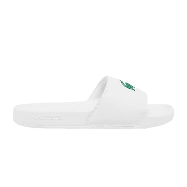 LACOSTE SERVE SLIDE Men White/Green (Scarpe)