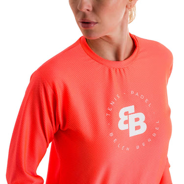 BELEN BERBEL TEXTURE CORAL (Sweatshirt)