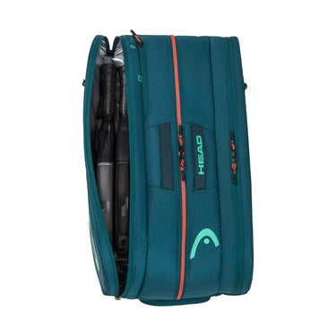 HEAD TOUR Padel Bag L 2026 Verde/Naranja (Paletero)