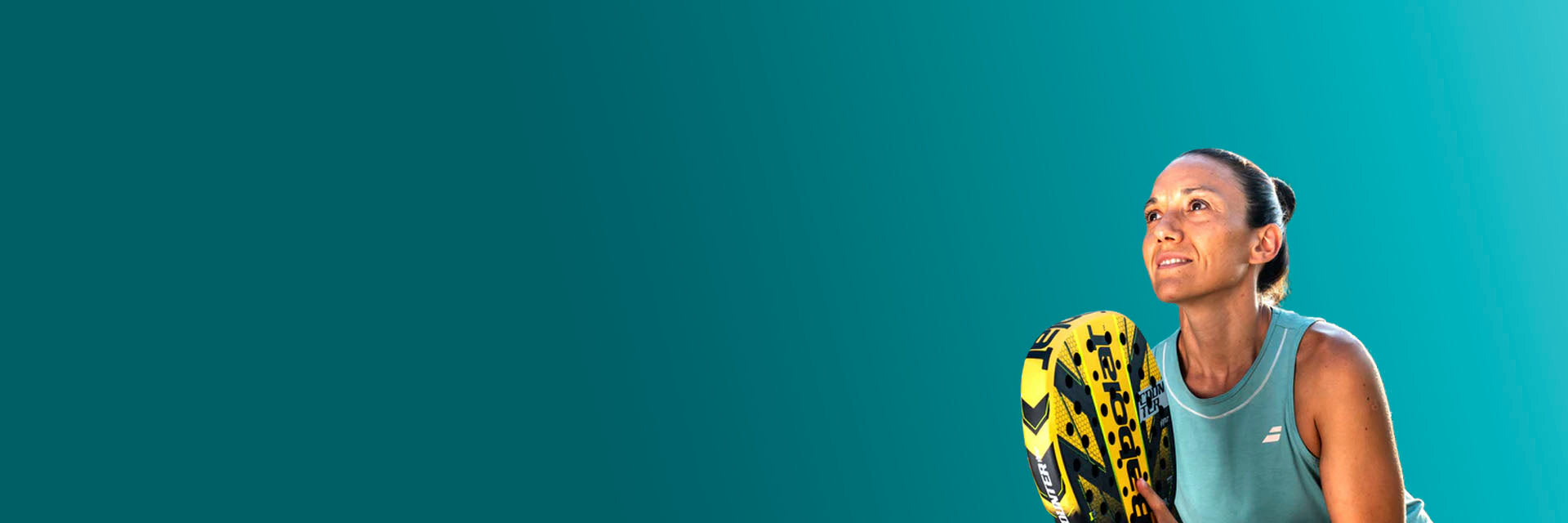 Virginia Riera padel match