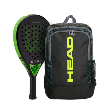 PALA WILSON BLADE ELITE V2 PADEL 2 2024 + MOCHILA HEAD AMARILLA