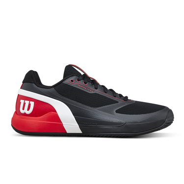 WILSON RUSH PRO 5 PADEL Black/Red SS26 (Chaussures)