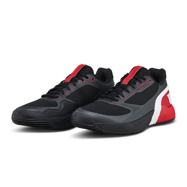 WILSON RUSH PRO 5 PADEL Black/Red SS26 (Chaussures)