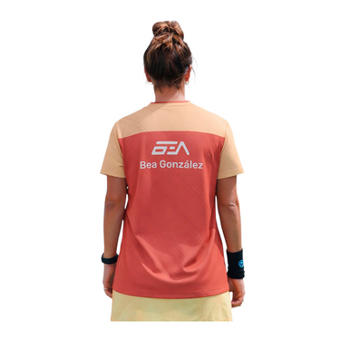 BULLPADEL AZABAL Naranja SS26 BEA GONZALEZ (Camiseta Oficial)