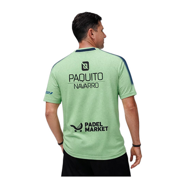BULLPADEL MONTSE Verde SS26 PAQUITO NAVARRO (Camiseta Oficial)
