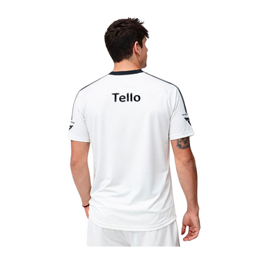 BULLPADEL MONTSE Blanco SS26 JUAN TELLO (Camiseta Oficial)