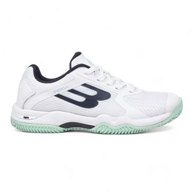 BULLPADEL INDIGA W 25V Blanco/Turquesa Mujer (Zapatillas)