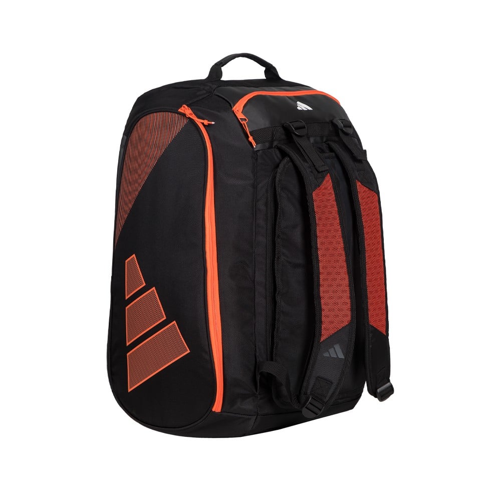 Photos - Travel Bags Adidas Protour 3.3 Black/orange  (Racket Bag)