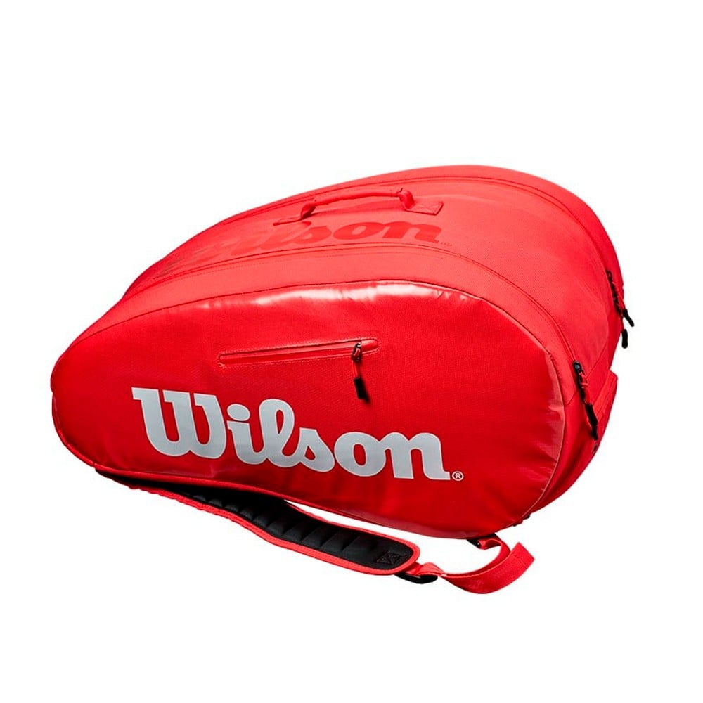 Wilson Padel Super Tour Rosso (Bolsa Porta Racchette)