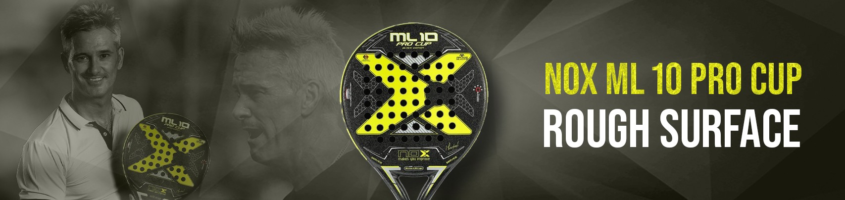 Review and opinion of the Nox ML10 Pro Cup Rough Surface 22 of Miguel Lamperti